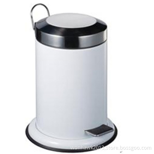 Stainless Steel Pedel Garbage Bin (WSH-D05)